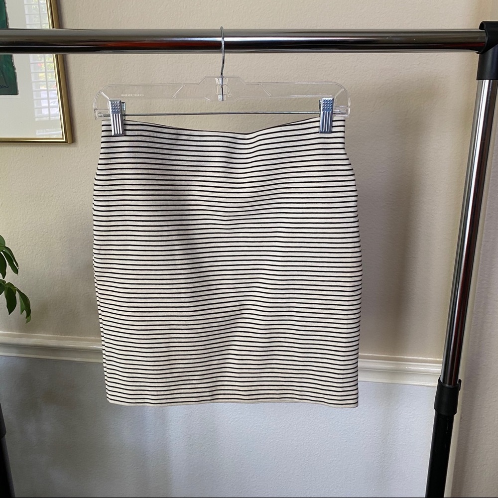 Striped Mini Skirt